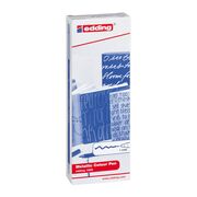 Marker, Edding 1200, tip carioca, grosime varf 1-3 mm, verde metalic BPTCED120074