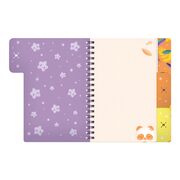 Notes cu separatoare si spira Bangoberry Pally Panda, 200 pagini BPTCGR128701