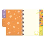 Notes cu separatoare si spira Bangoberry Pally Panda, 200 pagini BPTCGR128701