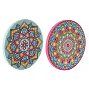 Pictura cu diamante Mandala Creative Craft, diametru canvas 30 cm BPTCJK260016