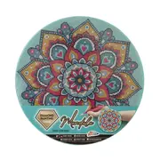 Pictura cu diamante Mandala Creative Craft, diametru canvas 30 cm BPTCJK260016