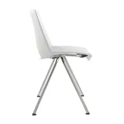 Scaun de vizitato STRIKE 2131 CR suprapozabil, cadru din otel, rezistent, durabil BPTCPL800087