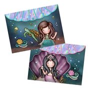 Set 2 buzunare plastic Gorjuss A4, prindere capsa roz BPTCGR129801