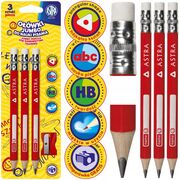 Set 3 creioane incepatori Astra, cu ascutitoare BPTCAZ206119005