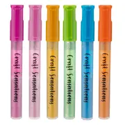 Set 6 markere Creative Craft, cu sclipici Craft Sensations BPTCJK116022