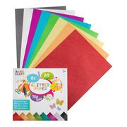 Set 8 coli carton glitter Creative Craft, 170g, diverse culori BPTCJK000018