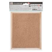 Tablita neagra Creative Craft, 20x16 cm, 4 crete si burete BPTCJK100052