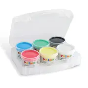 Vopsea pentru textile Morocolor Primo, 100 g, 6 culori/set BPTCMC000228