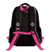 Ghiozdan BP26 ST Right Black Glitter 3 compartimente, 39x27x17 cm BPTCMJ265857