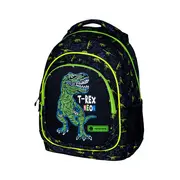 Ghiozdan scolar Astra, 3 compartimente, colectia T-Rex Neon BPTCAZ023064