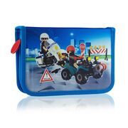 Penar scolar Astra, neechipat, 1 compartiment, Playmobil Politie BPTCAZ020011P