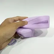 Penar silicon Apli Nordik, 185 x 75 x 55 mm, 1 compartiment, mov pastel BPTCAL017404