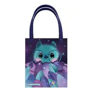 Sacosa Bangoberry Batty Liliacul, material textil, 24x28x2 cm BPTCGR131703