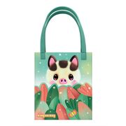 Sacosa Bangoberry Piggy Porcusorul, material textil, 24x28x2 cm BPTCGR131702
