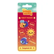 Set 3 pinuri Bangoberry albinuta, soare, pasare BPTCGR131606