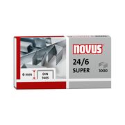 Capse Novus, 24/6 SUPER, 1000 bucati/cutie BPTCNV2246