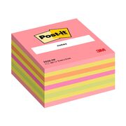 Cub notite adezive Post-it®, Lollipop culori neon, 76 x 76 mm, 450 file/bucata, 100% PEFC BPTC3M110131