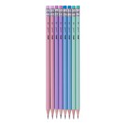 Display seturi 12 creioane Apli Nordik grafit, HB, cu radiera, 12 pachete/set BPTCAL018824
