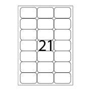 Etichete A-series, 70 x 42.4 mm, 2100 bucati/top BPTCAY000104