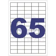 Etichete Bluering, 38.1 x 21.2 mm, 6500 etichete, 100 coli/top BPTCBR000134