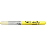 Evidentiator Bic Brite Liner Grip, galben, 12 bucati/set BPTCCT8073