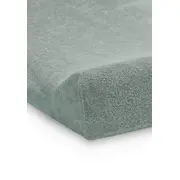 Husa De Protectie Hunter Mint Pentru Salteaua De Infasat ,   Bumbac Buclat, Elastic Pe Contur, 80x50 Cm, Bonjourbebe Pjbc2rz101-045