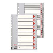 Index Esselte, A-Z, A4, 225x297 mm, plastic BPTCSL4005