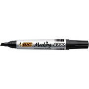 Marker permanent Bic 2300, varf tesit 3-5mm, negru, 12 bucati/cutie BPTCCT8068