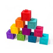 Set 10 cuburi senzoriale moi