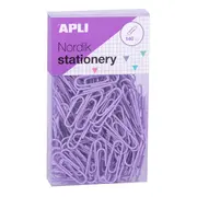 Set agrafe Apli, 28 mm, 140 bucati/set, diverse culori BPTCAL181490