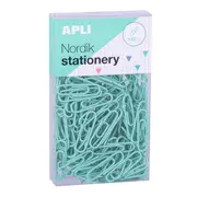 Set agrafe Apli, 28 mm, 140 bucati/set, diverse culori BPTCAL181490