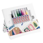 Set creativ Edding, markere acrilice, 8 bucati/set BPTCED530008