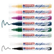 Set creativ Edding, markere acrilice, 8 bucati/set BPTCED530008