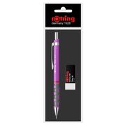 Set creion mecanic Rotring Tikky 0.7 mm + radiera, diverse culori BPTCRO509812
