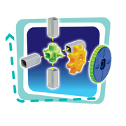 Set de constructie 3 in 1 stem - vehicule nazdravane