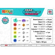 Set de constructie cu rotite deluxe (100 piese)