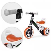 Bicicleta 2 in 1 cu pedale detasabile ecotoys lc-v1307n - negru edeedilc-v1307nblack