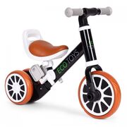 Bicicleta 2 in 1 cu pedale detasabile ecotoys lc-v1307n - negru edeedilc-v1307nblack