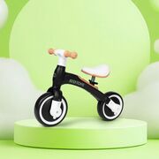 Bicicleta cu pedale 3 in 1 si roti ajutatoare ecotoys lc-v1359 - negru edeedilc-v1359black