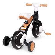 Bicicleta cu pedale 3 in 1 si roti ajutatoare ecotoys lc-v1359 - negru edeedilc-v1359black