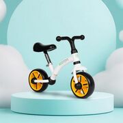 Bicicleta fara pedale pentru copii ecotoys lc-v1252 - negru-portocaliu edeedilc-v1252blacko