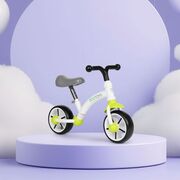 Bicicleta fara pedale pentru copii ecotoys lc-v1252 - verde-alb edeedilc-v1252greenw