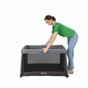 Graco - patut de calatorie 3 in 1 transformabil in tarc foldlite lx, midnight bbb9aw998mdneu