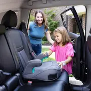 Graco - scaun auto booster i-size, booster max iron, 137-150 cm, certificat r129 bbb8cv799iroeu
