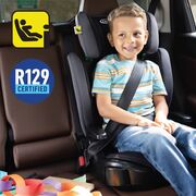 Graco - scaun auto junior maxi iron,100-150 cm, certificat r129 bbb8ct899iroeu