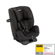 Graco - scaun auto slimfit midnight, 40-145 cm, certificat r129 si testat adac bbbgc2117abmdn000