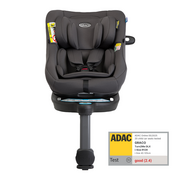 Graco - scaun auto turn2me 360° dlx iron, 40-105 cm, certificata r129 si testat adac bbbgc2302aairo000
