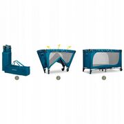 Patut pliabil 125 x 65 x 78 cm ricokids rk-240 - bleumarin edeedi724002