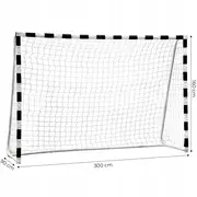 Poarta de fotball 300 x 90 x 160 cm ecotoys ds8023 edeedids8023
