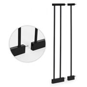 Poarta de siguranta 74-100 cm ecotoys sf-011-bc - lemn metal edeedisf-011-bc